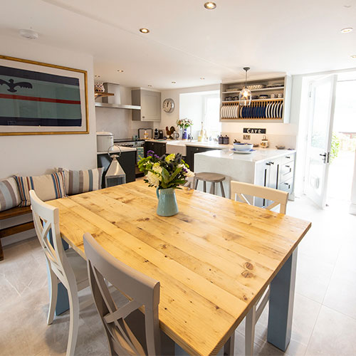 Kitchen design and fitting for a client in Osbaston, Monmouth
